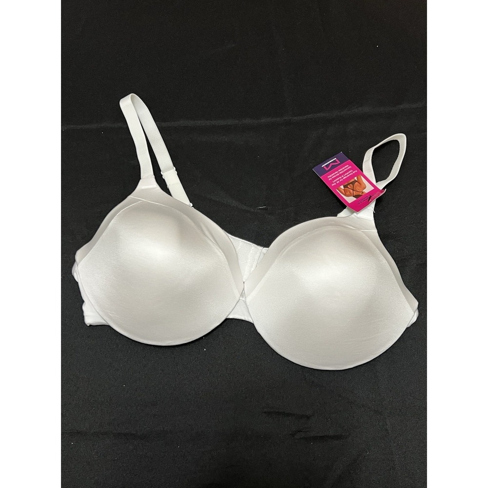 Maidenform Dreamwire Full Coverage T-Shirt Bra Womens Size 42B White Convertible